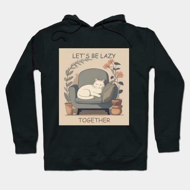 Lazy Together Hoodie by linhphamarts